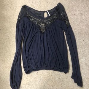 Free People Boho Blouse